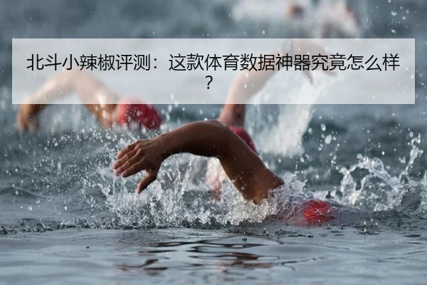 北斗小辣椒评测：这款体育数据神器究竟怎么样？